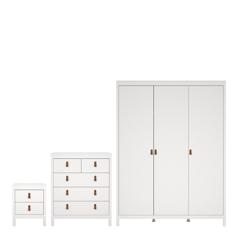 Brinsley Piece Bedroom Set, White