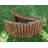 Luiza Outdoor Acacia Wood Chaise Lounge