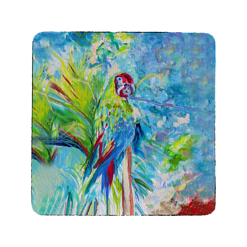Silicone Square 4 Piece Coaster Set