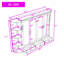 Lit plateforme avec tablettes et tiroirs Murphy-1509577706-1509577711