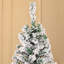 Arbre de Noël artificiel enneigé avec assemblage facile | Idée de cadeau