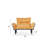 Mykaela Fabric 49'' Reception Chair,Metal Frame and Cushion-1670900541