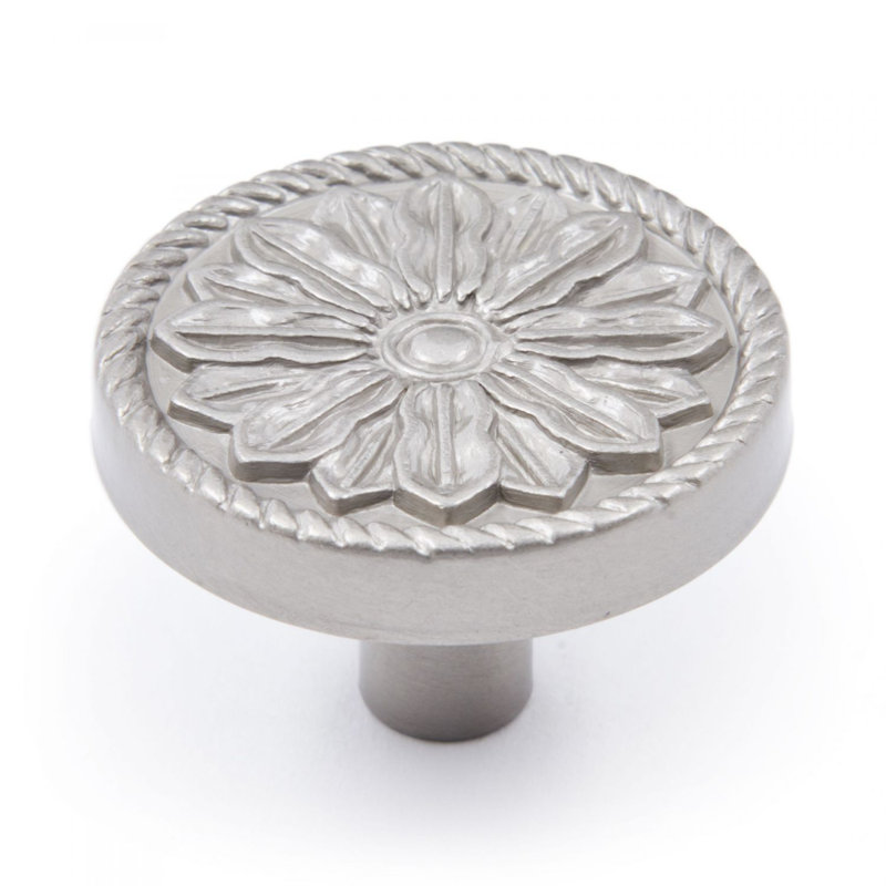 CK Series 1 1/4" Diameter Mushroom Knob, Satin Nickel (Pewter)