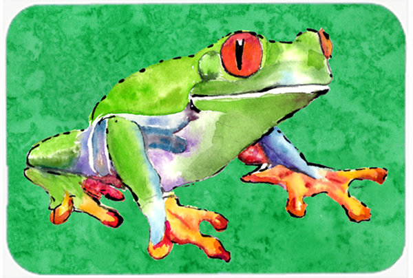 East Urban Home Frog Glass Cutting Board