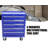 5-drawer Rolling Tool Box With Interlock System And Wheels, Rolling Tool Chest, For Garage, Warehouse, Workshop, Repair Shop-1436505153