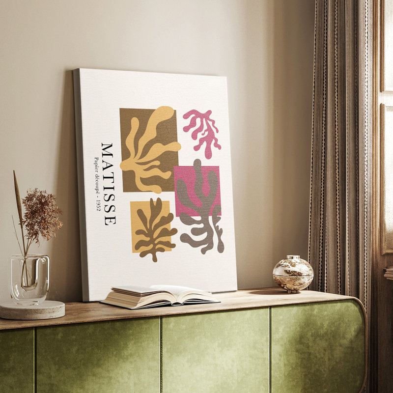 Matisse CCXLVI, reproduction d'art encadrée sur mesure, galerie Cavas, H 60 po x l 40 po
