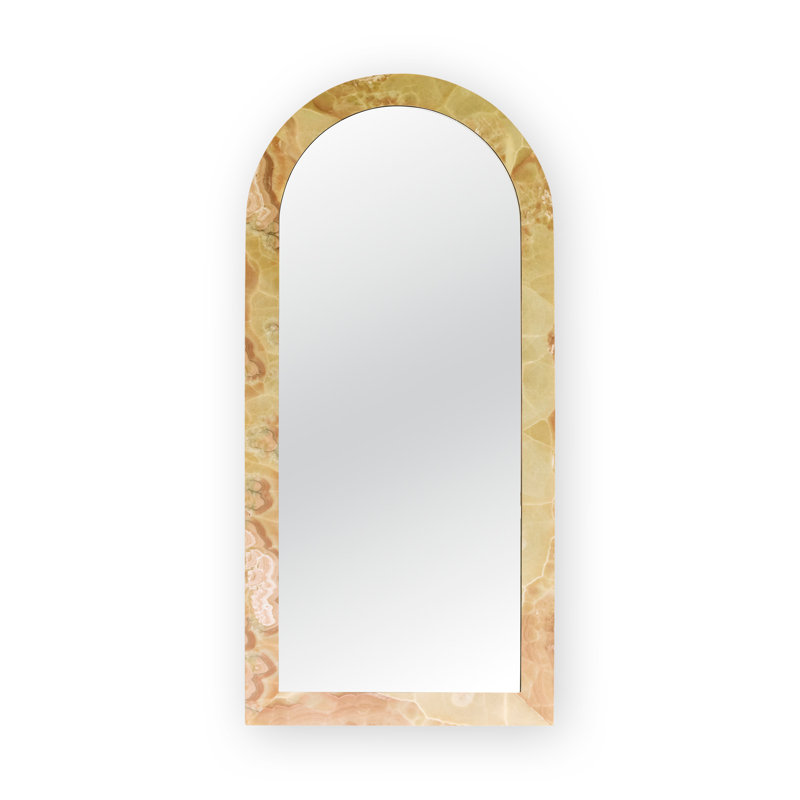 Zehra Rectangle Stone Mirror