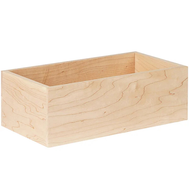 Boîte de marchandisage Phillip Blonde, H 3,8 po x l 8,55 po x P 5,7 po, Beige