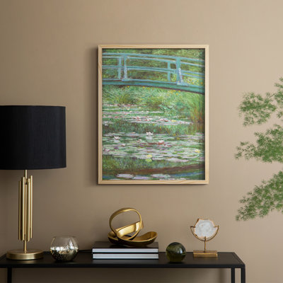 «Vintage Landscape LII», reproduction encadrée - bois massif