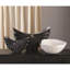Ceramic Abstract Decorative Bowl in White
