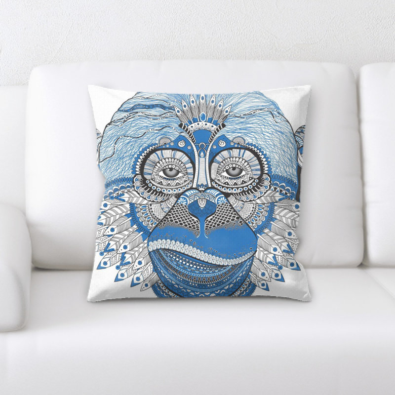 Microsuede Throw Pillow