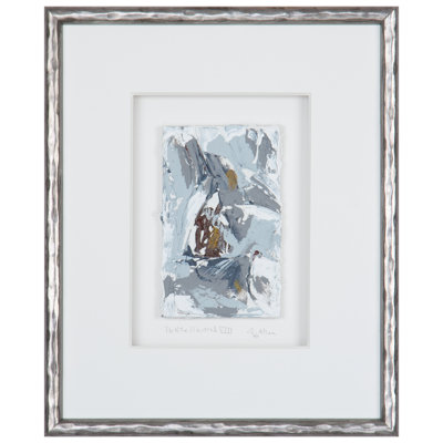 Petite Neutral VIII par J.Allen - peinture encadrée