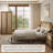Retro Minimalism Teslin Woven Bed-516412031