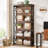 Industrial Computer Desk And Bookcase Set