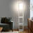 Maxwell 63" Modern LED Shelf Floor Lamp with White Finish, 3 Tiers, and Fabric Square Shade, Bulb Included-628019179-628019176