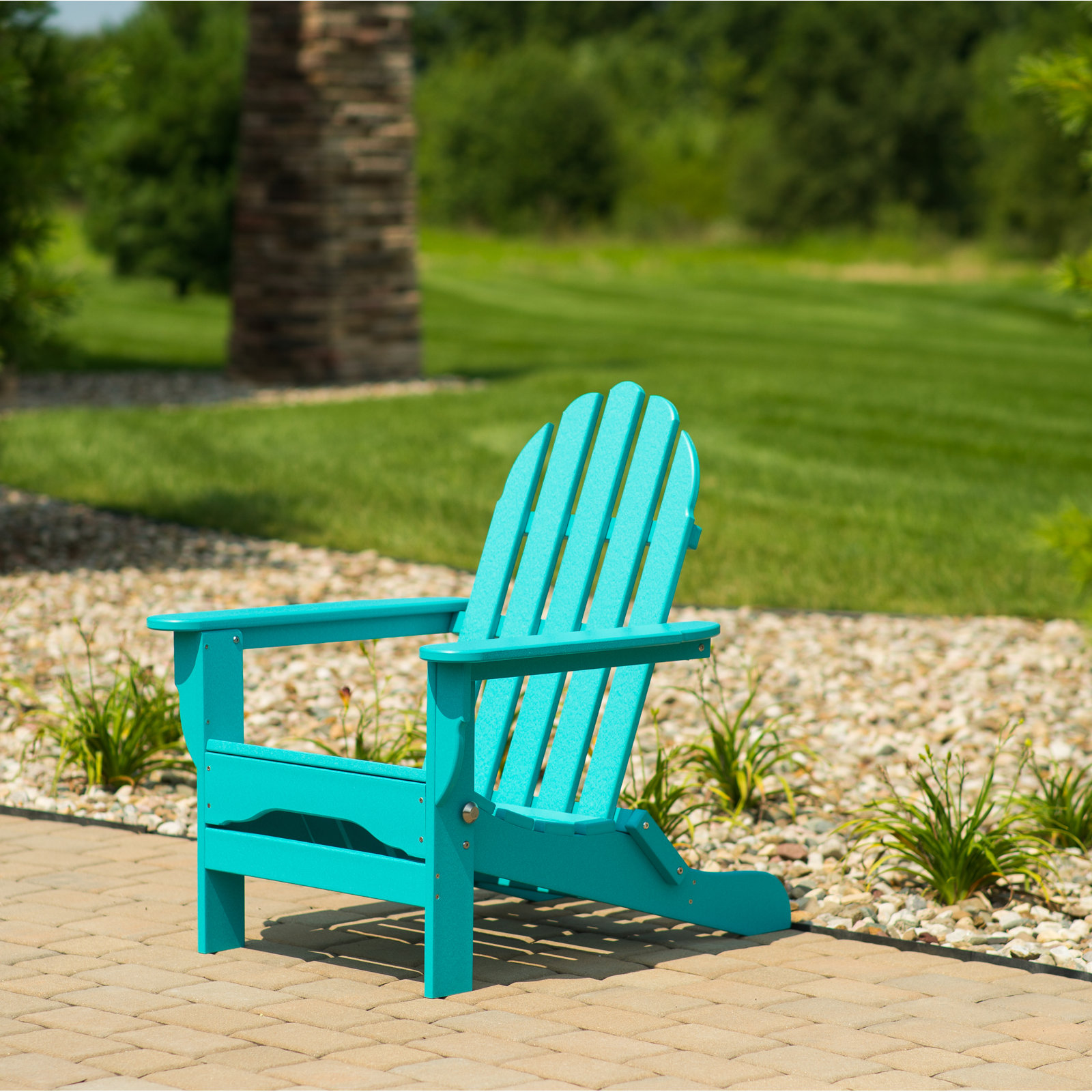 Leighton Foldable Adirondack Chair, Aruba