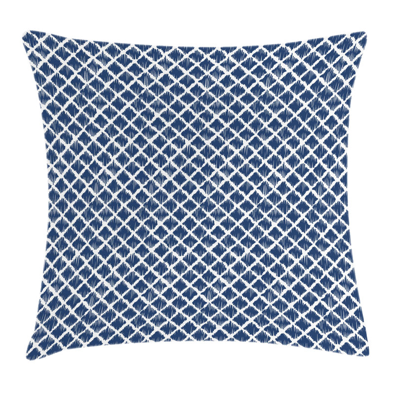 Sketchy Inner Shape Square Pillow Cover, 18" x 18"