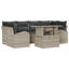 234cm Wide Patio Sofa with Cushions