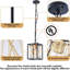 Allisan 1 - Light Black/Gold Kitchen Island Pendant