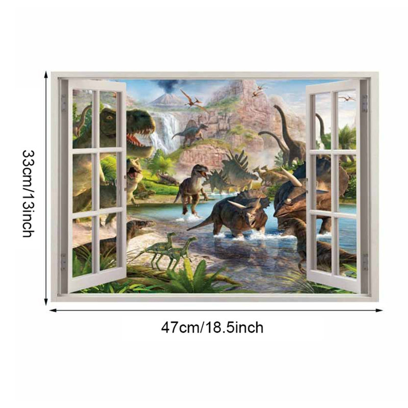 Autocollant mural 3D pour aquarelle 3D