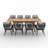 8- Person Rectangular Outdoor Dining Set With Umbrella Hole-1662744539