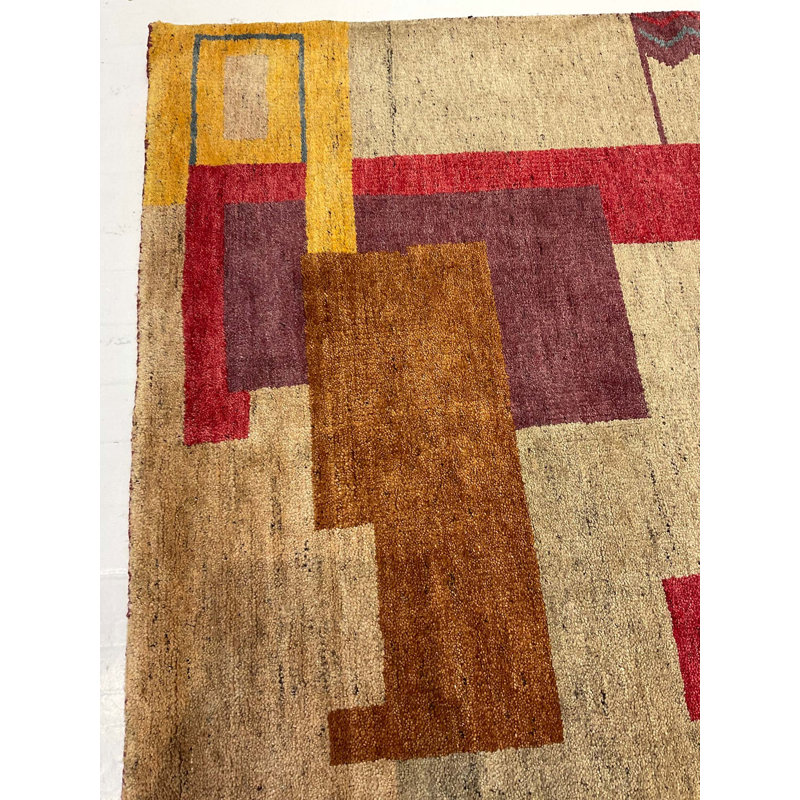 Modern One-of-a-Kind Rectangle 4'6" x 6'6" Area Rug