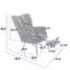 Chaise berçante moderne Marsa-119183392