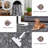 Soft Faux Wool Brown Rug, 0.04'' Thin Pile Non-Slip Carpet - Machine Washable, Pet/Family Friendly, Spill Resistant for High Traffic Areas & Doorways-1106168209