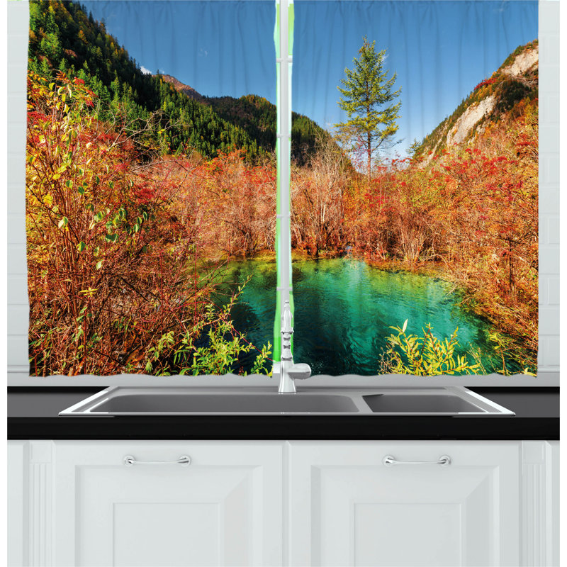 Pointed Kitchen Curtain