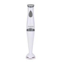 Chefman 300 Watt 2-Speed Hand Blender with Silk Touch Finish and Color  Chrome - Black