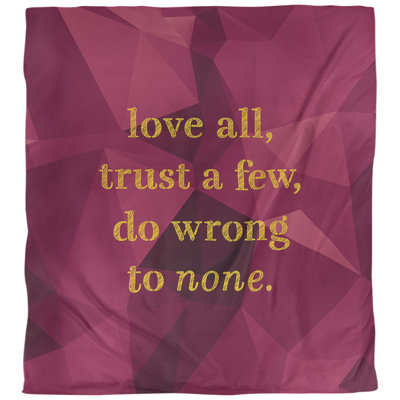 Housse de couette Do No Wrong Quote