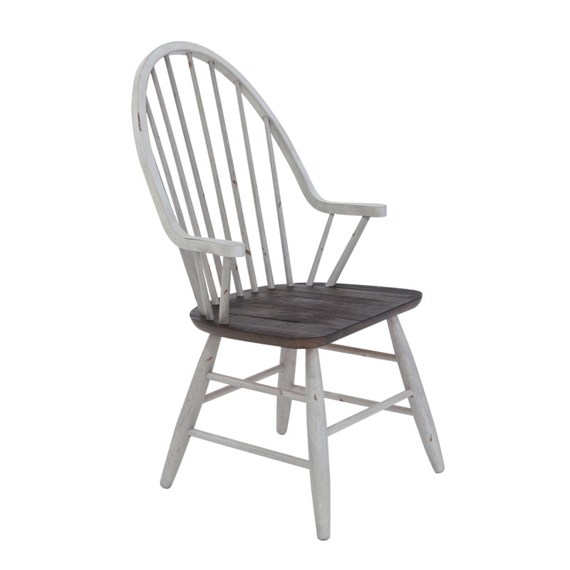 Scholten Windsor Back Two-Tone Arm Chair