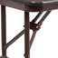 Table de banquet pliante en mélamine 24 po x 48 po Wofford-38328652