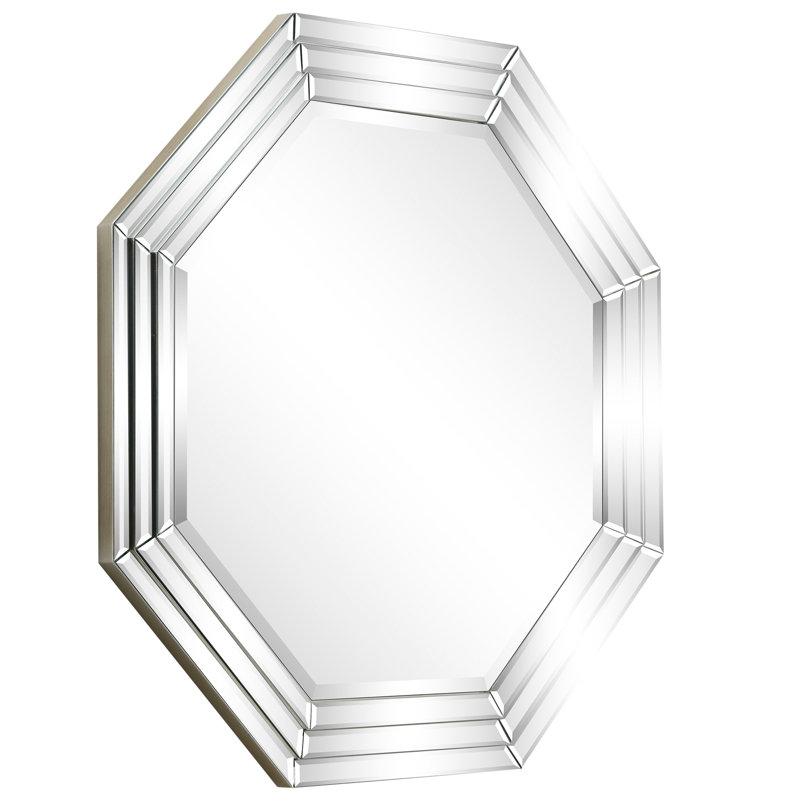 Nickole Solid Wood Flat Mirror