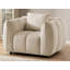 Nubira 2 Piece Chenille Curved Living Room Set-136421913
