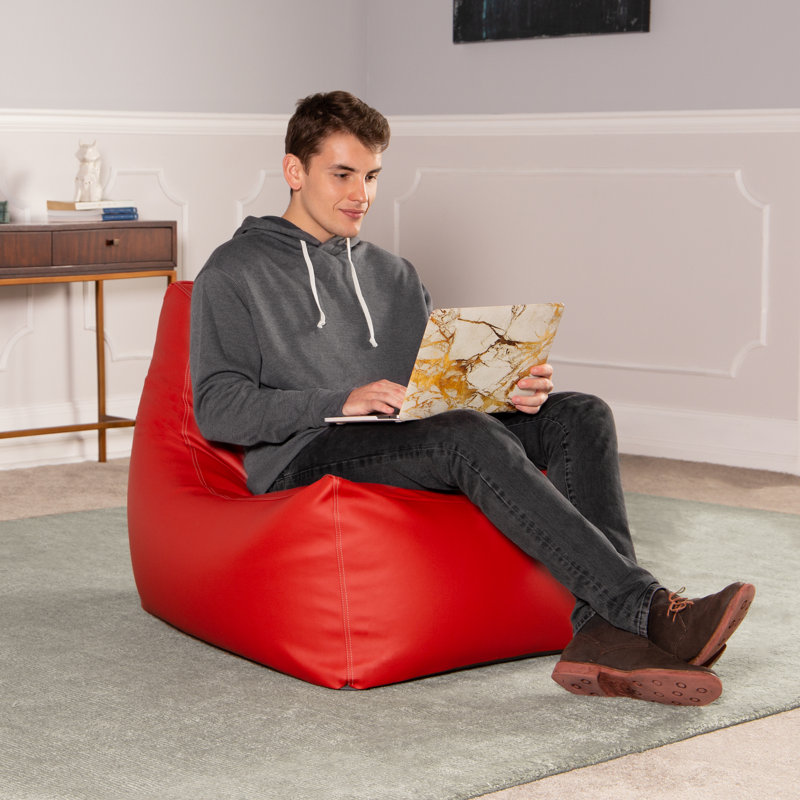 Fauteuil à billes Trule Juniper, Rouge