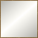 Antique Gold Wave Signature Mirror