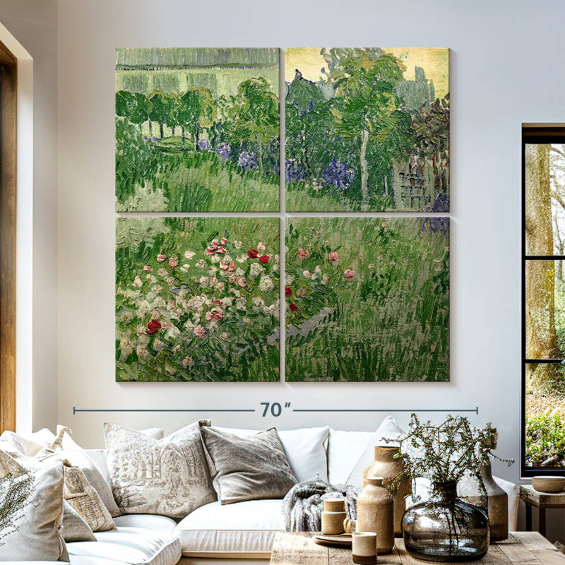 Jardin d'Alvord Daubigny, H 57 po x l 57 po