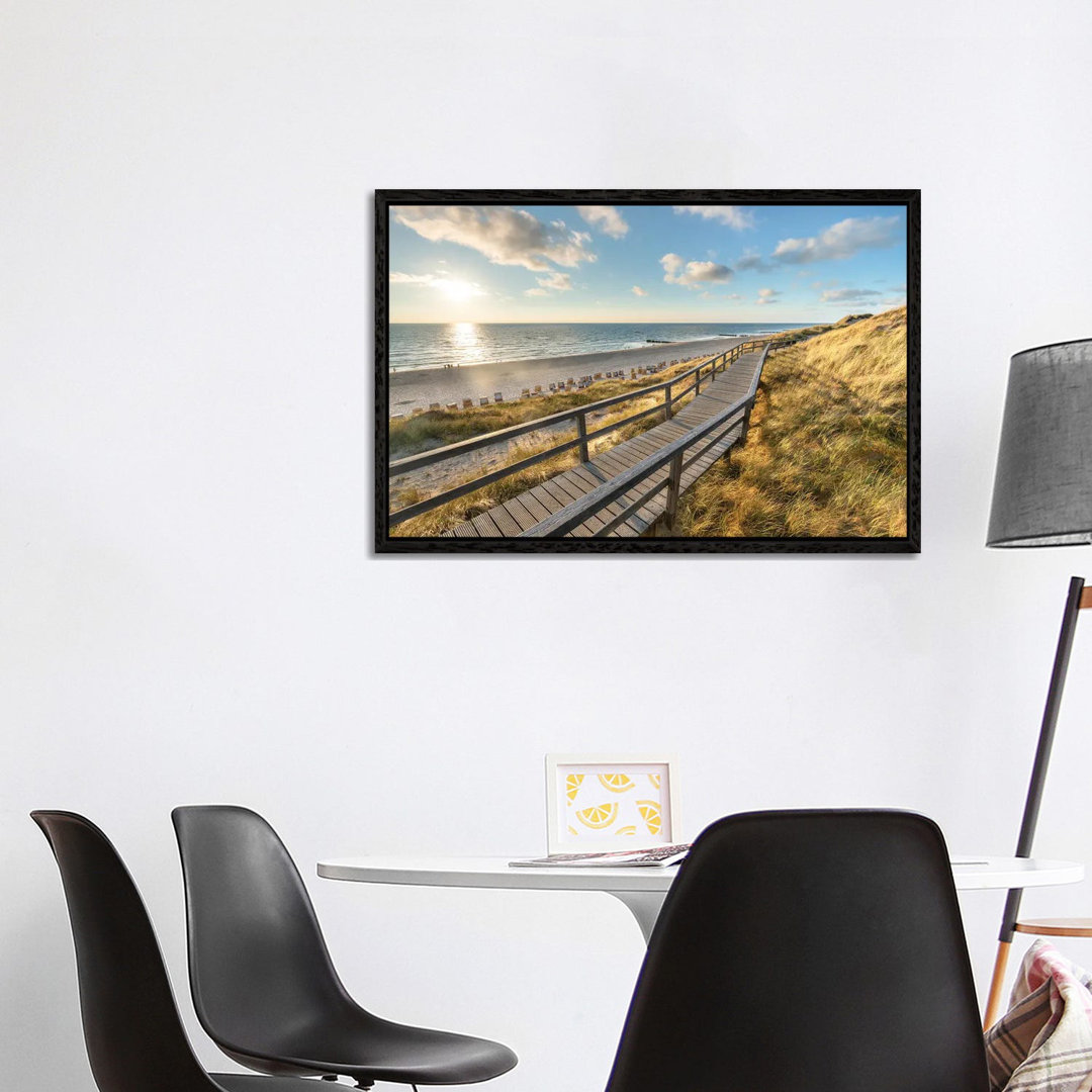 Sunset At The Rotes Kliff On Sylt 1PC6