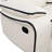 Recliner Sofa Chair with Storage for Living Room,Leather, White