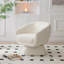Chaise avec accoudoirs de loisirs de style moderne avec structure en bois massif, chaise de lecture confortable avec une plus grande largeur et profondeur d'assise et une base carrée agrandie plus stable et améliorée, chaise de salon