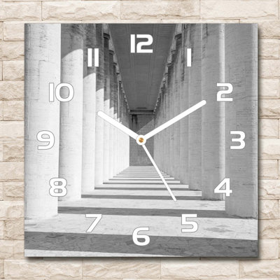 Hasseman Glass Wall Clock
