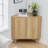 Japria 2 Door Corner Accent Cabinet-836729036