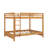 Queen Size Bunk Bed With Ladder-997293673