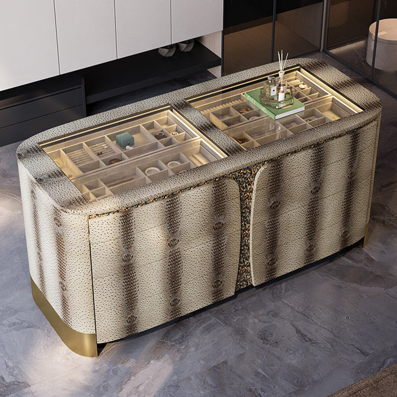 Armoire à bijoux 70,87 "Golden Floor