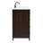 Slayton 48 " W Freestanding Standard 1 Single Vanity Bathroom Vanity With Engineered Marble Top-196074909