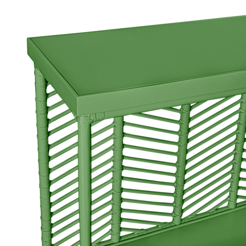 Liam Console Table, Bright Green