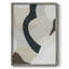 «Shifting Neutrals II», reproduction encadrée - bois massif