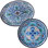 Ensemble de plateaux en mélamine 2 pièces Certified International Talavera