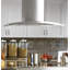 36" Island-Mount Chimney Hood